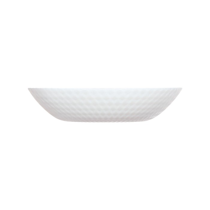 Assiette creuse 20cm Pampille Blanc Luminarc