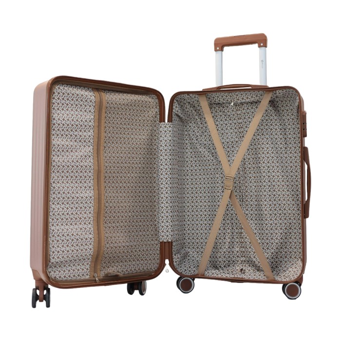 Valise taille grande 49x29x77cm rose gold TR3 Texier