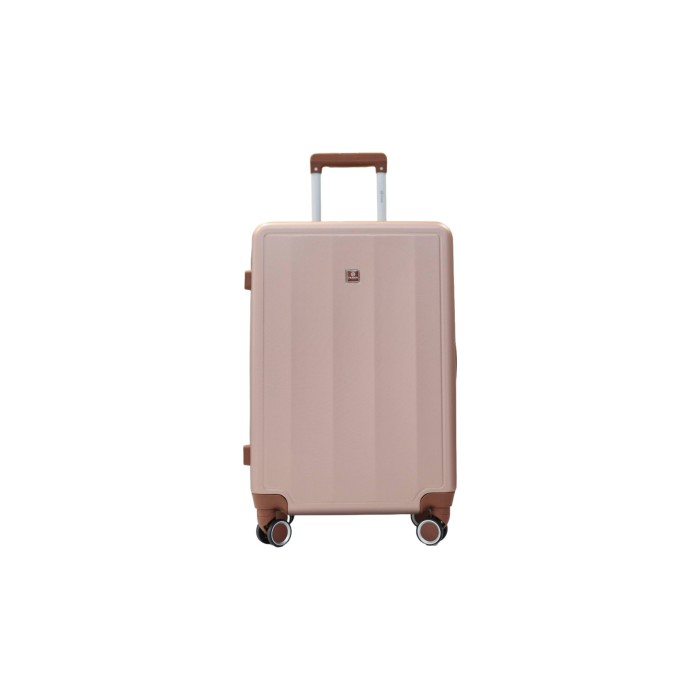 Valise taille cabine 36x22,5x56cm rose gold TR3 Texier