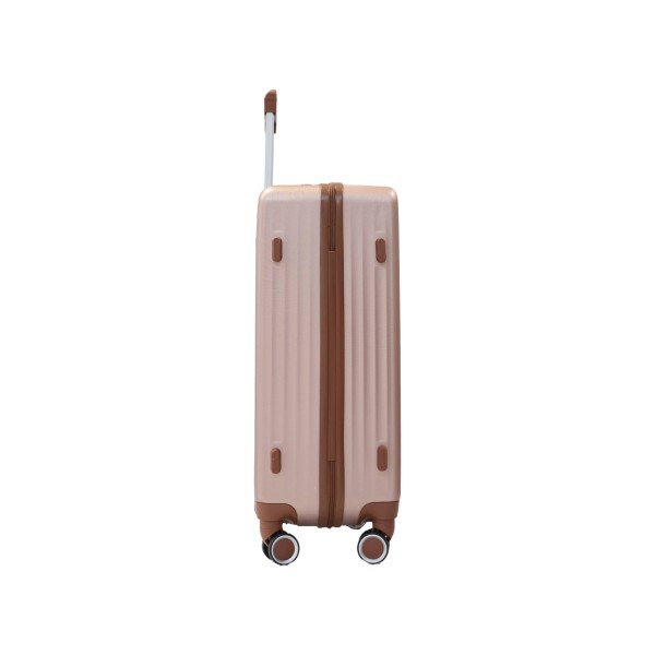 Valise taille moyenne 43,5x26x67cm rose gold TR3 Texier