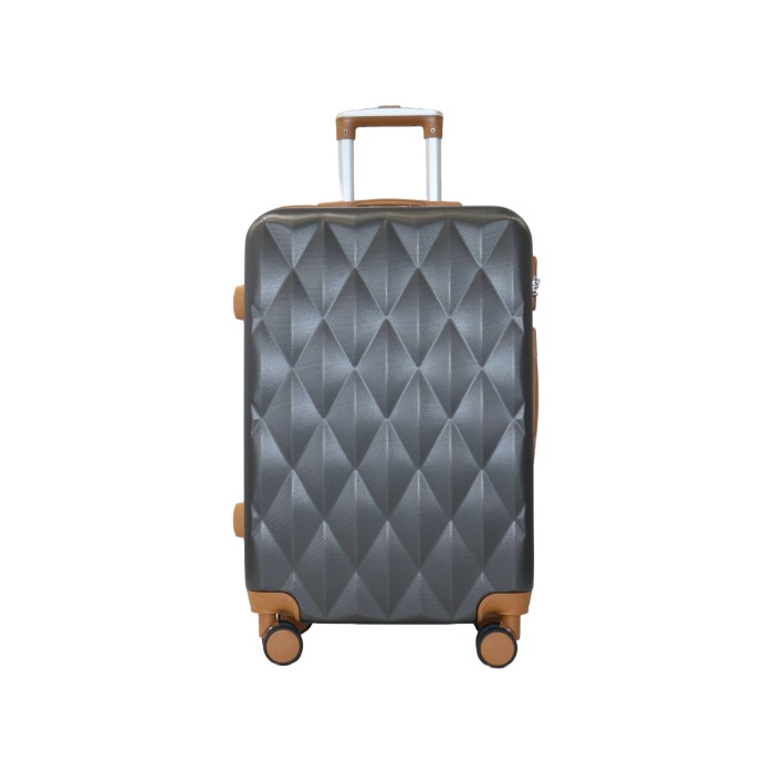 Valise taille moyenne 25x66x42cm anthracite TR Texier