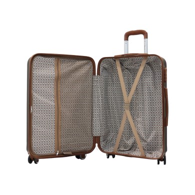 Valise taille moyenne 43,5x26x67cm champagne TR2 Texier
