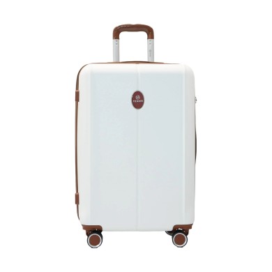 Valise taille grande 49x29x77cm creme TR2 Texier