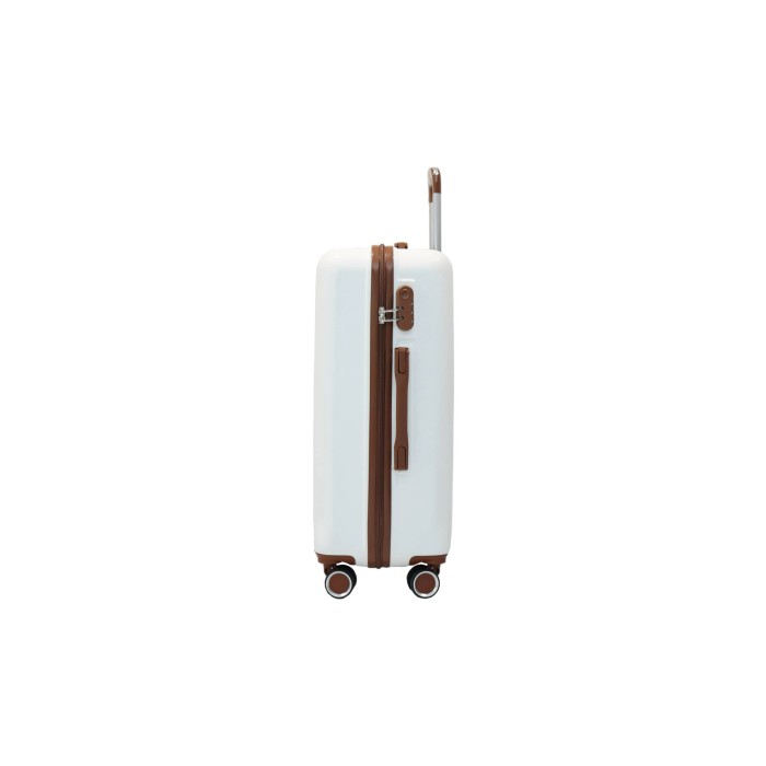 Valise taille cabine 36,5x22,5x55cm creme TR2 Texier