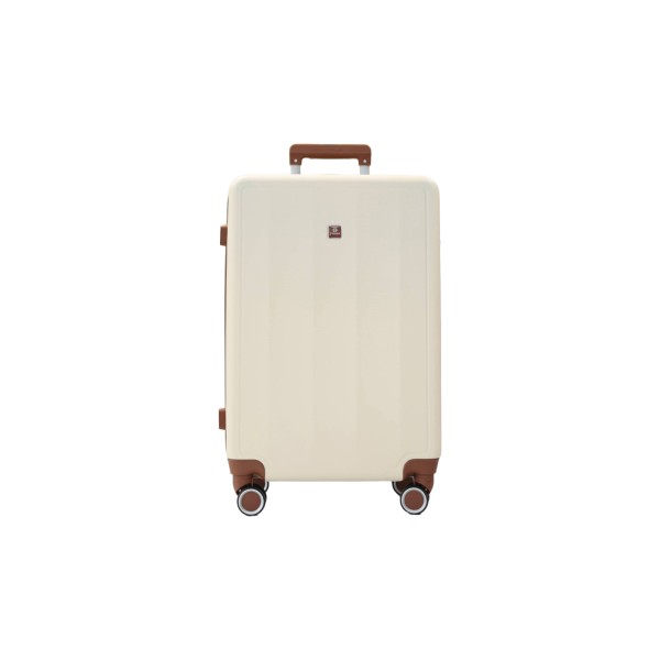 Valise taille cabine 36x22,5x56cm beige TR3 Texier