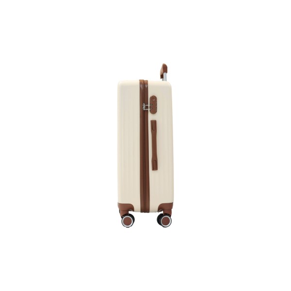 Valise taille cabine 36x22,5x56cm beige TR3 Texier