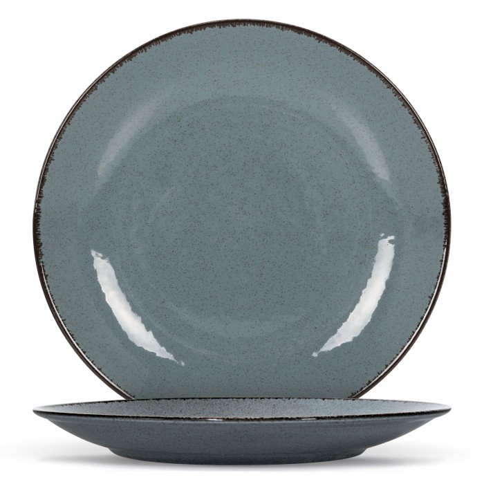 Service de table 12 pièces Azul Salvora Santa Clara