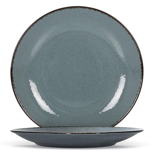 Service de table 12 pièces Azul Salvora Santa Clara