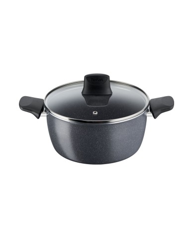 Faitout avec couvercle 22cm Hard Stone Tefal