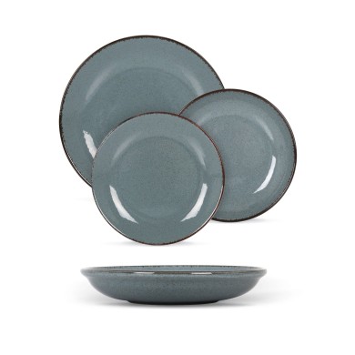 Service de table 12 pièces Azul Salvora Santa Clara