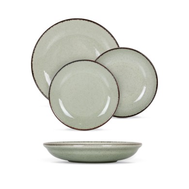 Service de table 12 pièces Verde Salvora Santa Clara