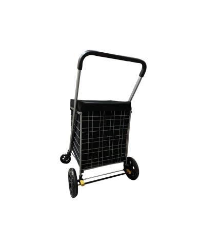 Chariot de course métallique 89L noir Caddie