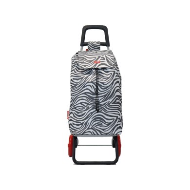 Chariot de course 50L zèbre Caddie
