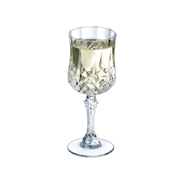 Verre à pied 17cl Longchamp Cristal d'Arques