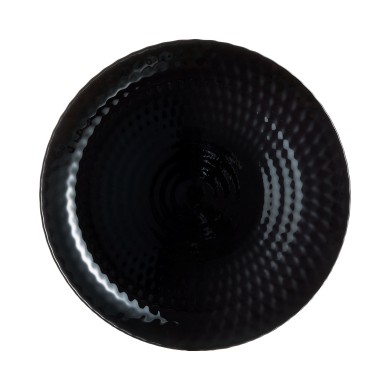 Assiette plate 25cm Pampille Noir Luminarc Assiette plate 25cm Pampille Noir Luminarc