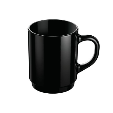 Mug 25cl Empilable Noir Luminarc Mug 25cl Empilable Noir Luminarc