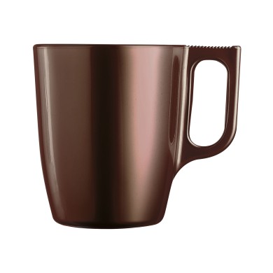 Mug 25cl Flashy Breakfast Chocolate Luminarc Mug 25cl Flashy Breakfast Chocolate Luminarc