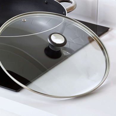 Couvercle en verre avec régulateur de vapeur 28cm Tefal Couvercle en verre avec régulateur de vapeur 28cm Tefal
