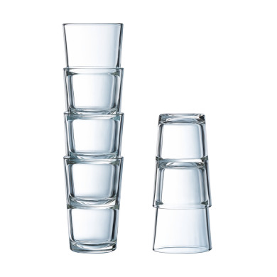 Verre forme haute 29cl Stack Up