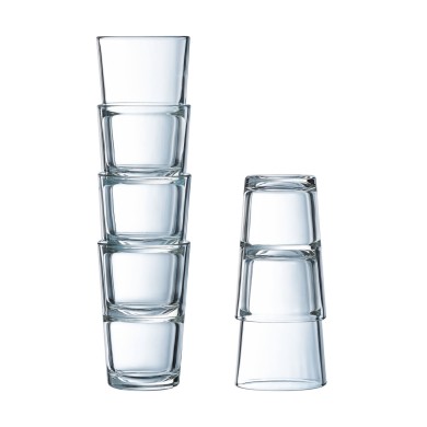 Verre forme haute 29cl Stack Up