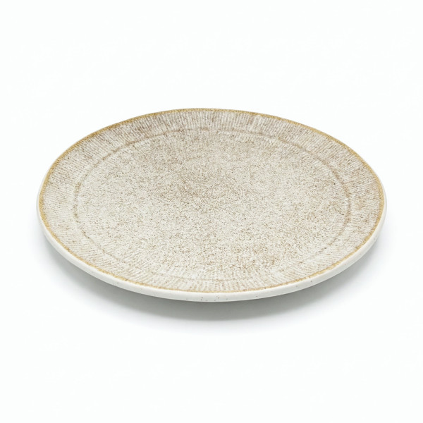 Assiette plate 26cm Calobra Crème La Mediterranea