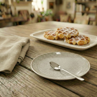 Assiette à dessert 21cm Calobra Crème