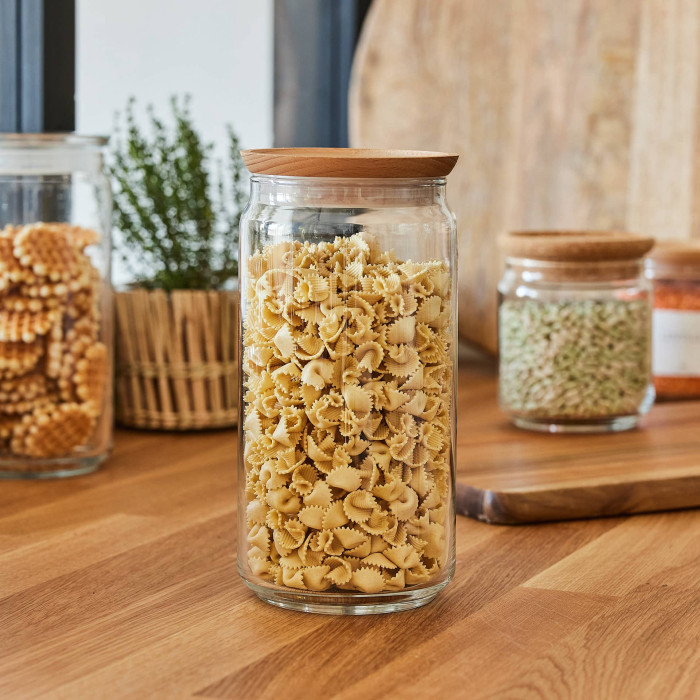Pot de conservation 1.5L Pure Jar Wood