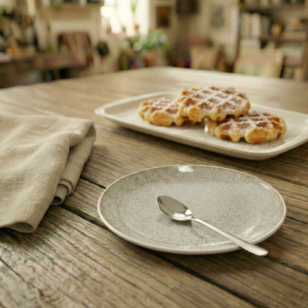 Assiette à dessert 21cm Calobra Crème