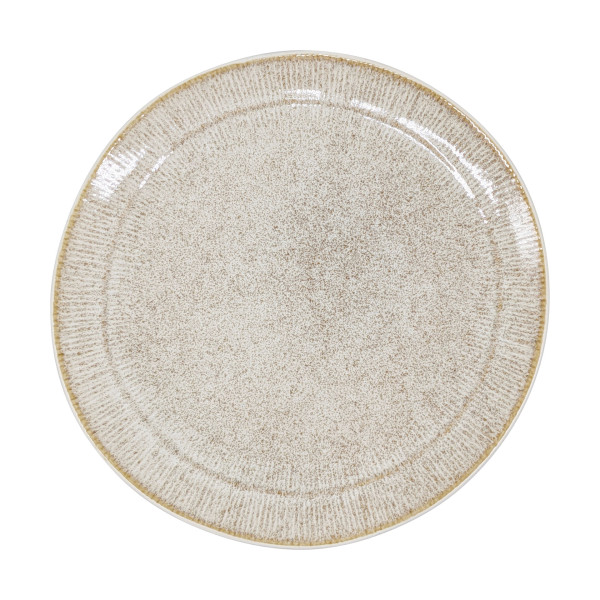 Assiette plate 26cm Calobra Crème