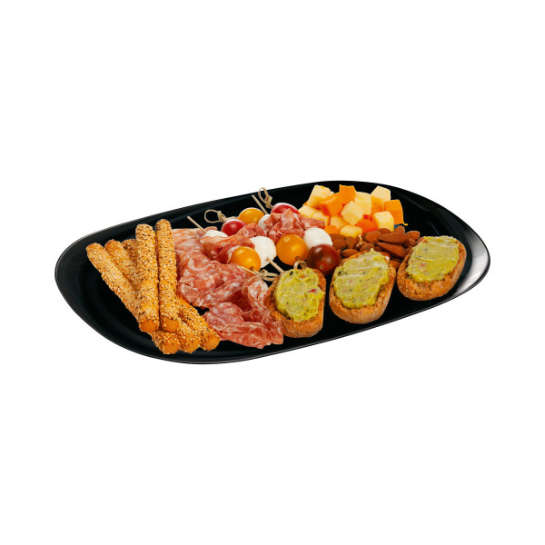 Assiette de présentation 34cm Diwali Noir