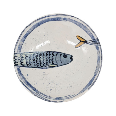 Assiette creuse 21cm Peixe 2.0