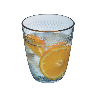 Verre forme haute 31cl Pampille Color Mazzarine