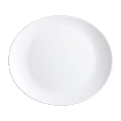 Assiette à steak 30x26cm Evolutions White