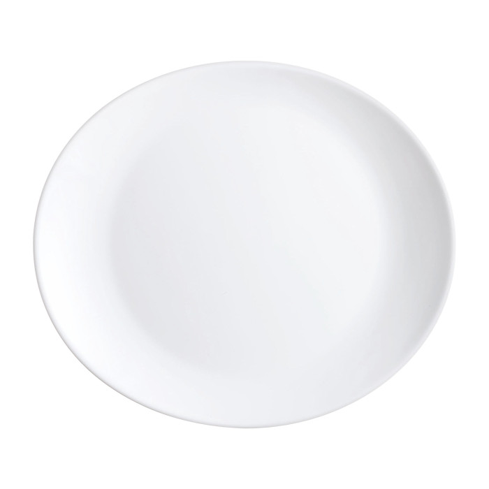 Assiette à steak 30x26cm Evolutions White