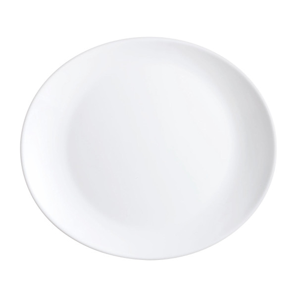 Assiette à steak 30x26cm Evolutions White