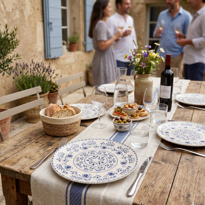 Assiette plate 26cm Blur