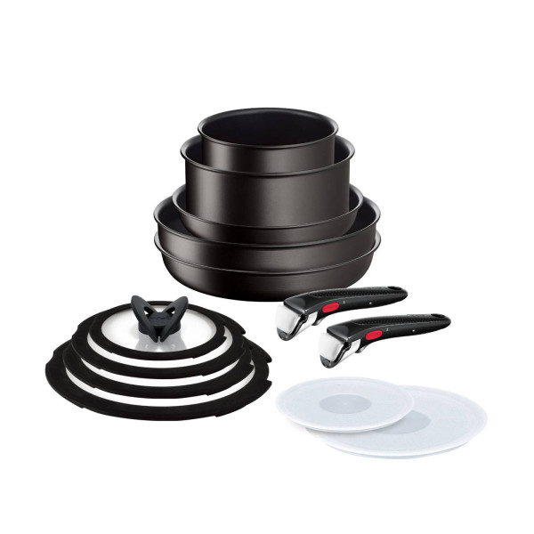 Batterie de cuisine 13 pièces Ingenio IH Noir Unlimited
