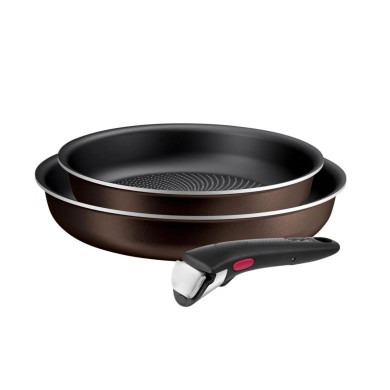 Set de 2 poêles 22 et 26cm avec poignée Ingenio Light Cook