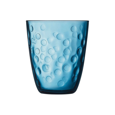 Verre forme haute 31cl Concepto Bulles Bleu