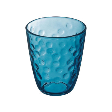 Verre forme haute 31cl Concepto Bulles Bleu