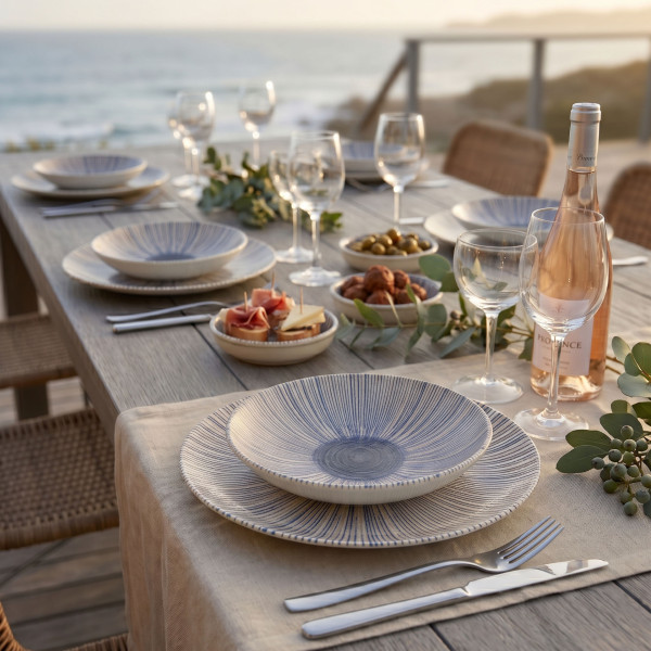 Assiette creuse 21cm Irys