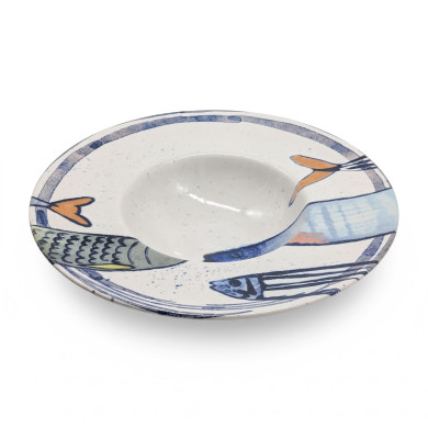 Assiette à pâtes 28cm Peixe 2.0
