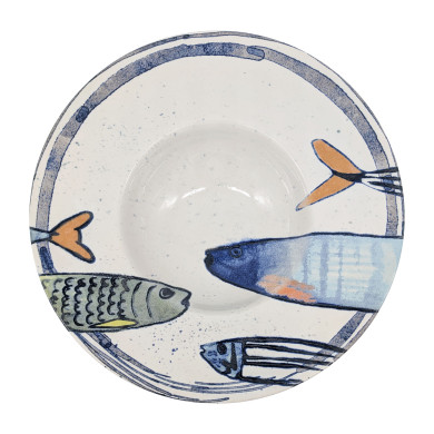 Assiette à pâtes 28cm Peixe 2.0