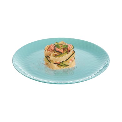 Assiette plate 25cm Pampille Turquoise Luminarc Assiette plate 25cm Pampille Turquoise Luminarc