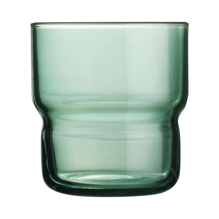 Verre forme basse 22cl Log Brush Dark Green