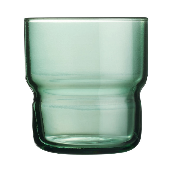 Verre forme basse 22cl Log Brush Dark Green