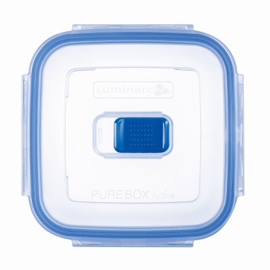 Set de 3 boites carrées 38cl, 76cl et 122cl Pure Box Active Luminarc