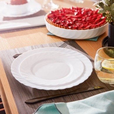 Assiette plate 24cm Trianon Luminarc Assiette plate 24cm Trianon Luminarc