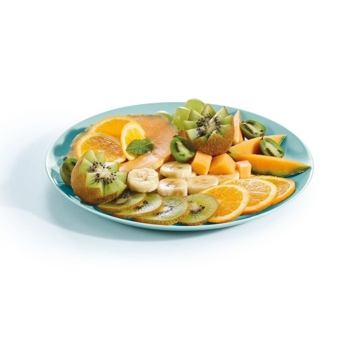 Assiette plate 25cm Diwali Light Turquoise Luminarc