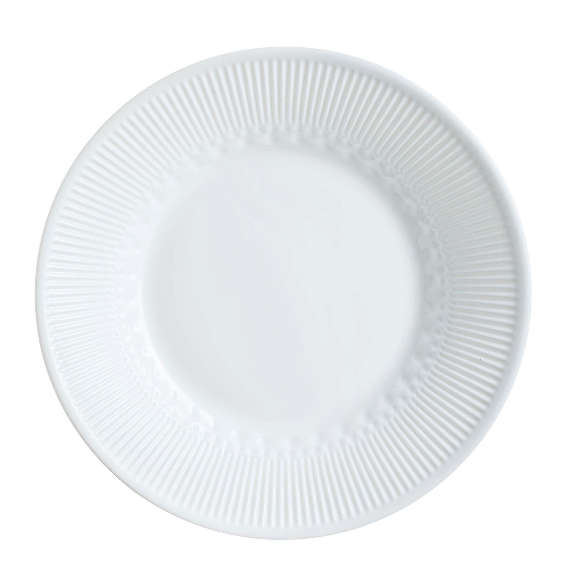 Assiette creuse blanche 21 cm - Carine Blanc - Luminarc